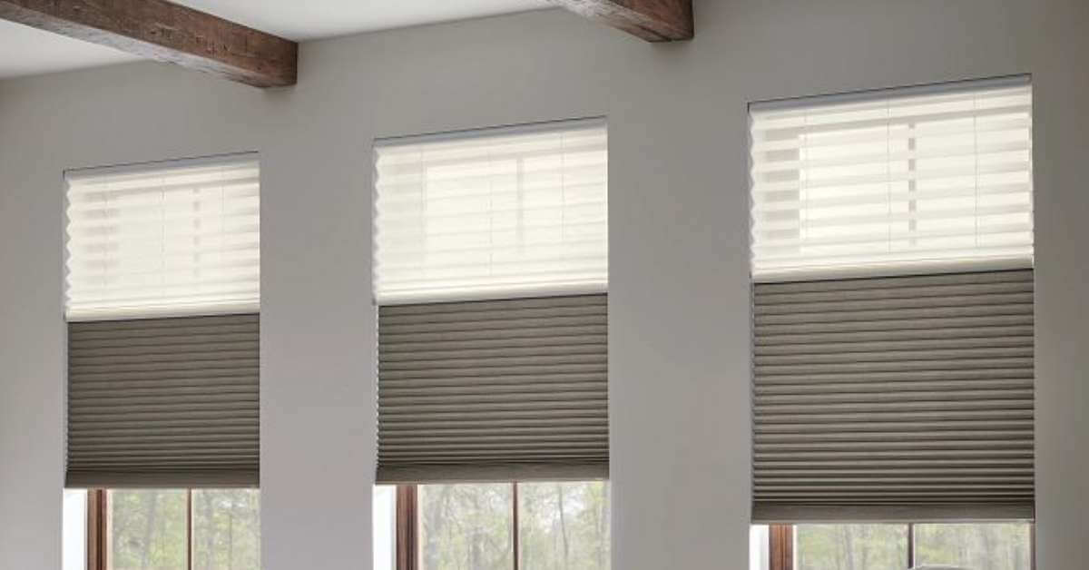 Modern Graber Day Night Cellular Shades for Enhanced Light Control and Insulation